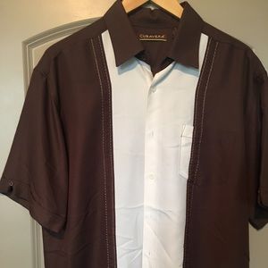 Men’s casual button up short sleeve